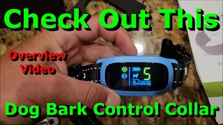 Dog Bark Control Collar Overview - FAFAFROG Rechargeable Dog Bark Collar