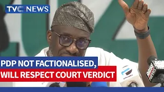 Ogun 2023: PDP Not Factionalised, Will Respect Court Verdict  -   Sowunmi