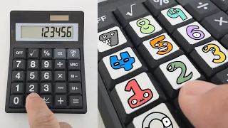 Number Lore But Customizing calculator number key😊Number Lore (1-10) in Real Life