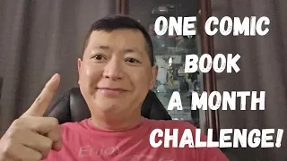 ONE COMIC BOOK A MONTH CHALLENGE!