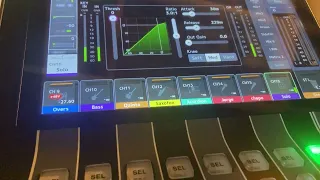 Yamaha DM3🔴En español🔴como grabar escenas. Seleccionar eq,gate,compressor,eq grafico.