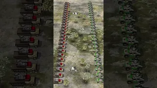 Zero Hour | 50 Humvees vs 50 Quad Cannons Part 1 | Command and Conquer Generals