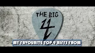 My personal top 10 big 4 riffs