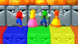 Mario Party 10 - Minigames - Mario vs Peach vs Luigi vs Daisy (Master CPU)