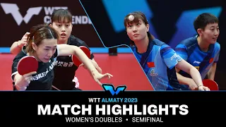 Fan Siqi/Liu Weishan vs Kim Seoyun/Kim Hayeong | WD SF | WTT Contender Almaty 2023