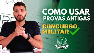 COMO USAR PROVAS ANTIGAS PARA CONCURSO MILITAR? - Tropa do Arcanjo