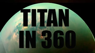 LIFE ON TITAN? IN 360 - Space Engine [360 video]