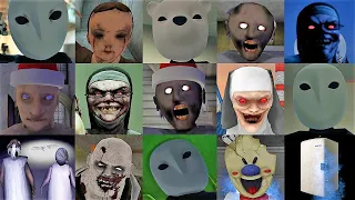 Bad Endings Battle #8 | Ice Scream 8 Granny 5 Evil Nun Evil Kid Soup Onion Psychopath Hunt 2023 & +