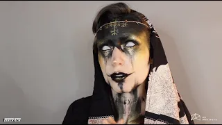 Dark Witch Halloween Makeup