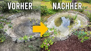 50 Jahre alten Teich neu gemacht!