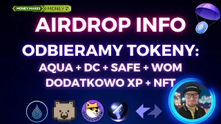 AirDrop Info!!! - Zrzut tokenów od Wombat + Safe + DogeChain + Aqua i kilka bonusów