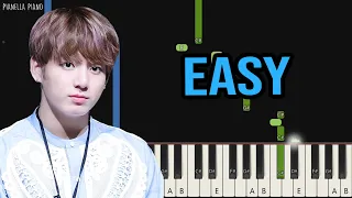 BTS Jungkook - Still With You | EASY Piano Tutorial by Pianella Piano