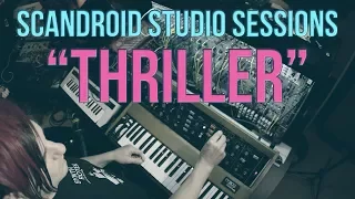 Scandroid Studio Sessions: Recording "Thriller" with a Moog MiniMoog Model D Synth