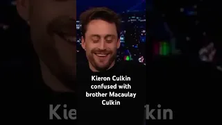 Kieran Culkin confused with brother Macaulay Culkin #shorts #succession #homealone #macaulayculkin