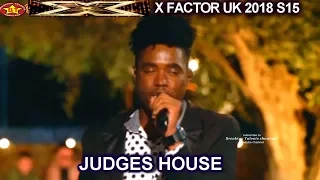 Dalton Harris AMAZING take on Beyonce's “Listen” The Boys | Judges House X Factor UK 2018