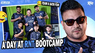 A DAY AT RNT BOOTCAMP ft SENSEI KA GYAAN VLOG 10