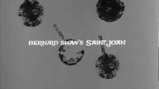 Saul Bass title sequence - Saint Joan (1957)