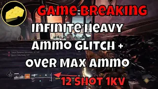 Game Breaking Infinite Heavy Ammo Glitch - Gambit Destroyed + Infinite Special & Overflow Reserves