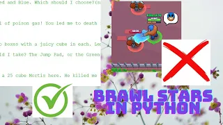 Brawl Stars but - IN PYTHON! | El Primo's Adventure |By Planet KVSK