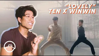 FIRST REACTION - Performer React to Ten x Winwin Choreography "Lovely" Billie Eilish/Khalid