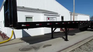 2016 Great Dane 45'X102" Flatbed Moffett Trailer Piggyback Forklift Mounting Kit For Sale 0101GG