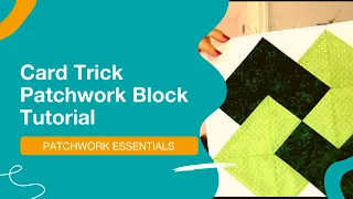 ♣️ Card Trick Patchwork Block Tutorial For Beginners