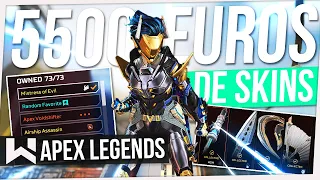 APEX : MON CASIER à 5500 € (Tous mes Héritages + Skins Légendaires 2023)