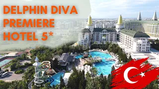 Delphin Diva Premiere Hotel 5* 2022, Antalya TURKEY. #walkturkey #turkeyhotels