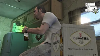 What Happen When Trevor Drinks 6 Bottles of Beer ?|GTA V