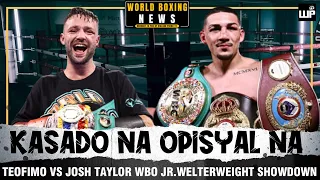 OFFICIAL NA! Teofimo Lopez 1st World Title Fight at 140 kontra Former Undisputed Champ Josh Taylor