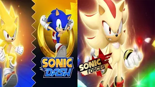 Sonic Dash vs Sonic Forces - All 5 Super Characters - All 126 Characters Unlocked Android Gameplay