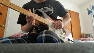 Grateful Dead - Sitting on Top of the World (1st Guitar Solo Cover)