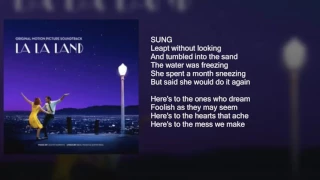 La La Land - Audition (Fools Who Dream) - Lyrics