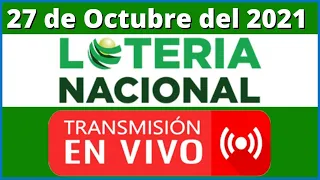 Lotería Nacional noche en vivo Miércoles 27 de Octubre del 2021#LoteriaNacional