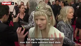 AURORA - Interview at The Oscars 2020 (Dagbladet)