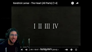Rapper REACTS to Kendrick Lamar: The Heart (Parts 1-4)