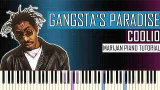 How To Play: Coolio - Gangsta's Paradise | Piano Tutorial + Sheets