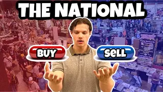 Should you BUY or SELL at the National? Card Show VLOG