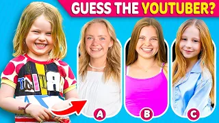 Guess the Youtuber SONGS | Youtuber Quiz | Salish Matter, King Ferran, Like Nastya | Tiny Book