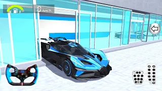 Bugatti Bolide Car in The Showroom -  3D Driving Class 2023 - best android gameplay