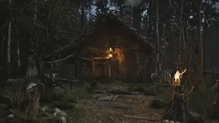 Ingame The Witcher's Hut Unreal Engine 5.2  Lumen  Quixel