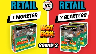 🔥HOT BOX ALERT!!! 🚨🔥 2024 TOPPS HERITAGE 1 MONSTER BOX VS 2 BLASTER BOXES ROUND 2