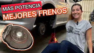 LE PONEMOS DISCOS DE FRENO TRASEROS AL 106!