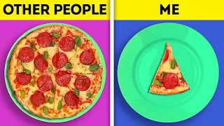 OTHER PEOPLE VS ME || 20 RELATABLE SITUATIONS WE ALL FACE