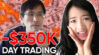 Day Trader Reacts: How I Lost $350K Day Trading Stocks by TechLead