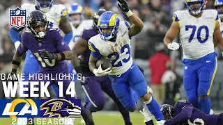 Los Angeles Rams vs. Baltimore Ravens | 2023 Week 14 Game Highlights