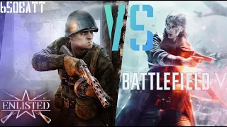 Enlisted VS Battlefield 5 - РАЗОЧАРОВАНИЕ И УДИВЛЕНИЕ -