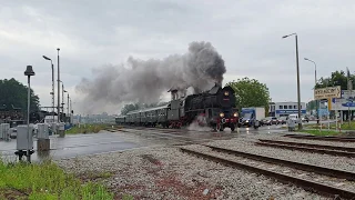 Wolsztyn, wyjazd Ol49-59 z planowym pociągiem do Leszna, 03.07.2020, 06:12.