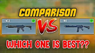 M13 VS M4 WHICH IS BETTER ASSAULT RIFLE??