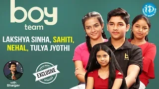 Boy Movie Actors Tulya Jyothi, Lakshya Sinha & Sahiti Full Interview|| Talking Movie With iDream
